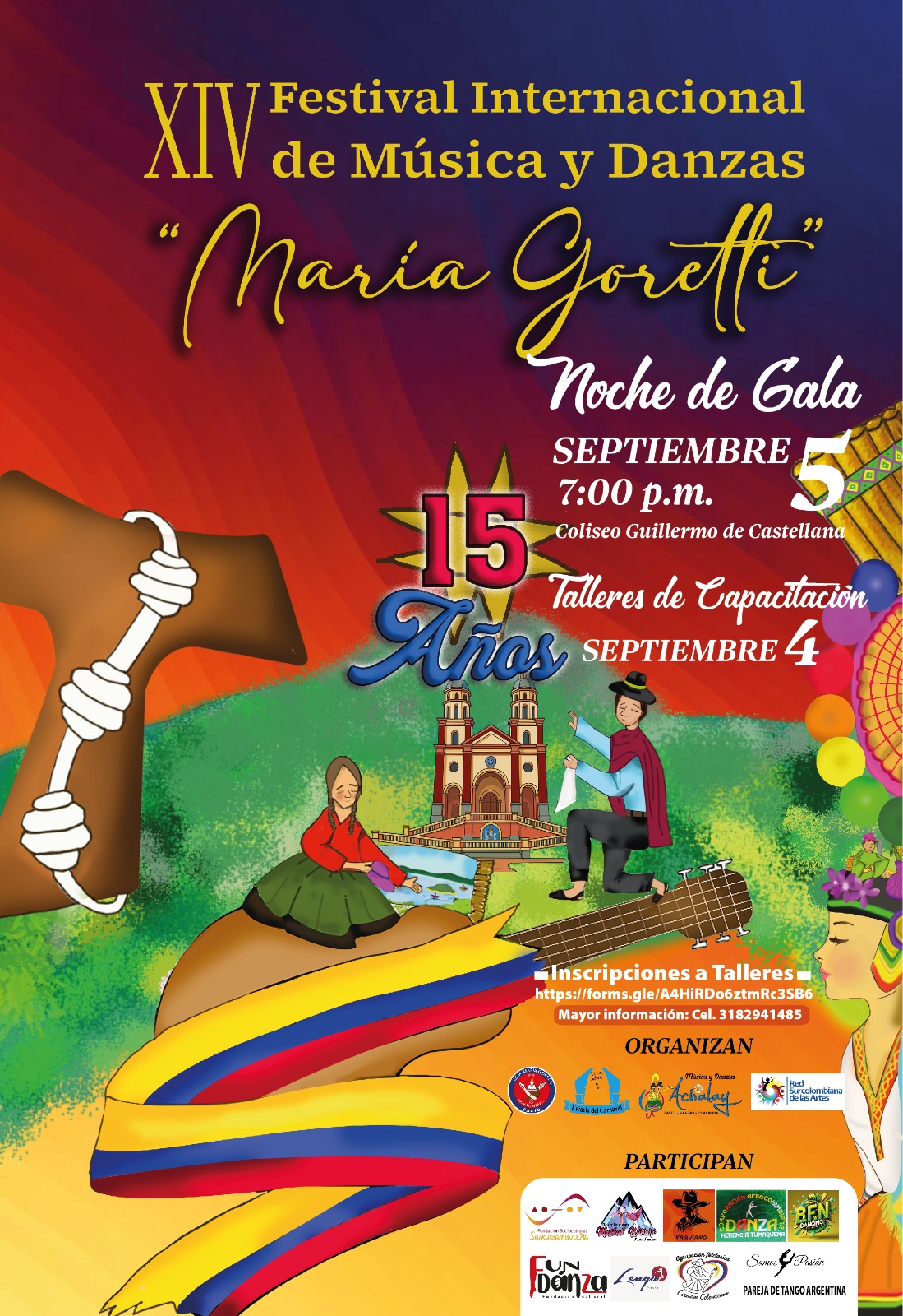 XIV Festival Internacional de Música y Danzas “María Goretti”