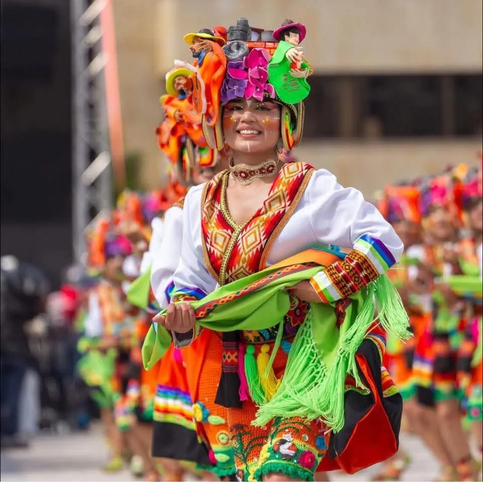 Estudiante del grupo de danza folclórica ACHALAY