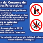 Capacitación sobre prevención del consumo de sustancias psicoactivas - Para padres de familia